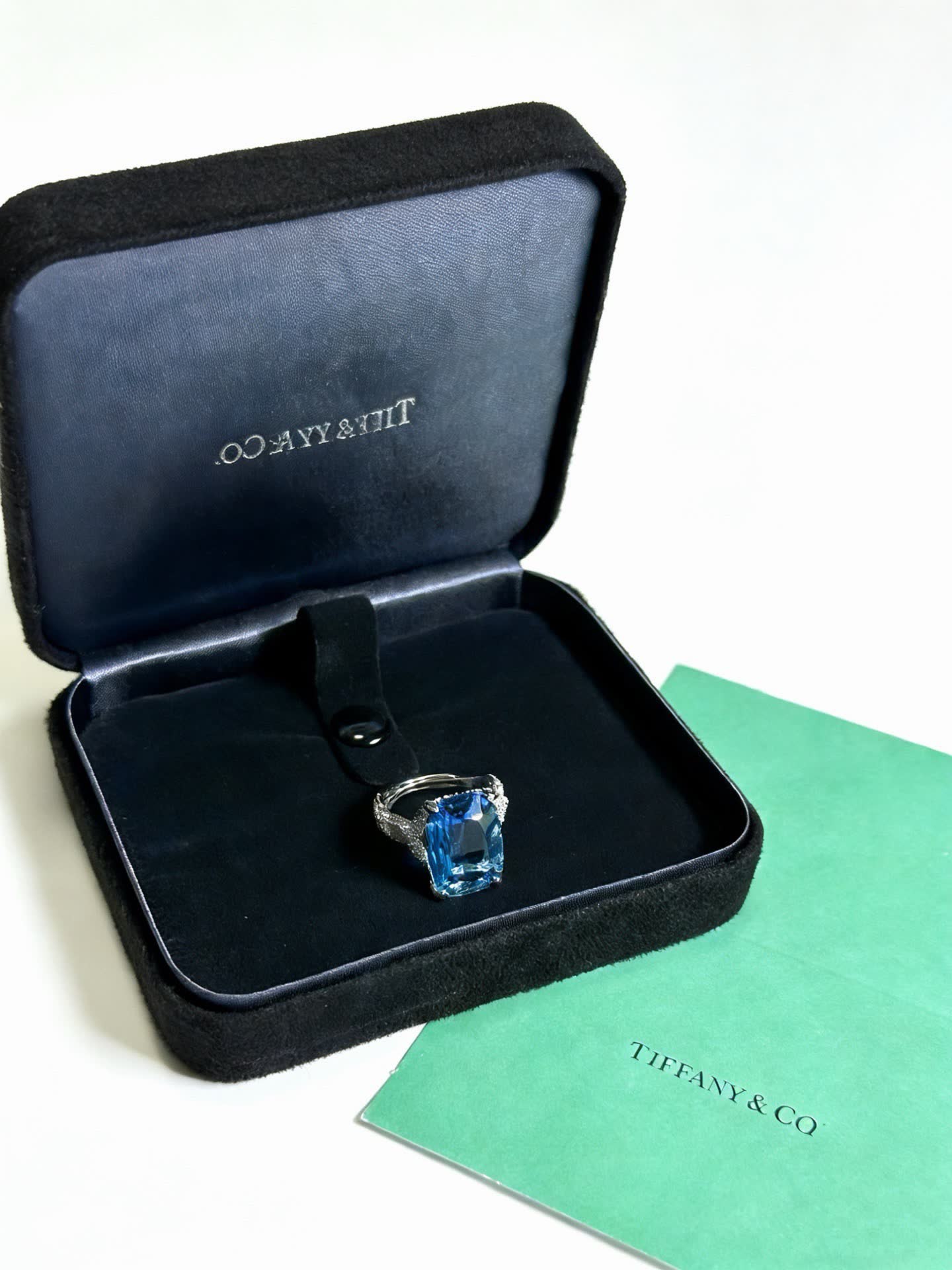 Tiffany & Co. Blue Topaz Ring